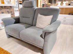 Gruber Polstergruppen|Garnitur Akador Flensburg Stoff Casio Stahlblau 228 2 Sofas Sessel