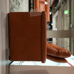 W. Schillig Polstergruppen|Garnitur Boston Bezug Leder Cognac Braun Bestehend Aus 2 Sofas Und 1 Sessel