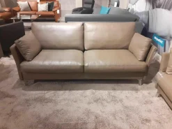 Erpo Polstergruppen|Garnitur CL 990 Leder 42 Fango 2 Sofas 1 Kopfstütze