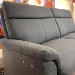 Arco Polstergruppen|Garnitur Colorado Casada Stoff Q2 Melite Gletscher Blau 2 Sofas 1 Sessel
