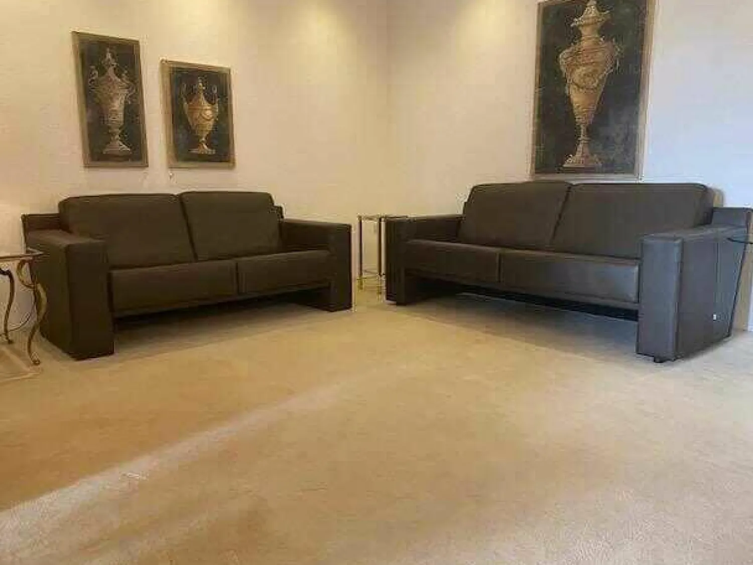 Jori Polstergruppen|Garnitur Dakota JR 9800 Leder Fuerte Braun 2 Sofas