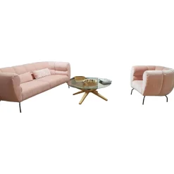 Brühl Polstergruppen|Garnitur Magnolia Stoff 44 51 Rose Sofa Sessel