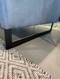 Violetta Polstergruppen|Garnitur Malin Leder Leder schiefer Toskana 2 Sofas