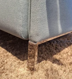 Erpo Polstergruppen|Garnitur Modena Stoff 2022.45 Blau 2 Sofas 1 Sessel 1 Hocker