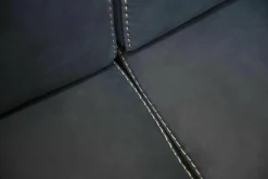 Rossini Polstergruppen|Garnitur Opi Leder Sensation Pilote Blau Sofa und Sessel Elektrisch Verstellbar