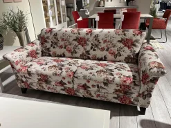 Ponsel Polstergruppen|Garnitur Providence Stoff 730 11 Gemustert Holzfuß 2 Sofas