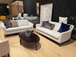 Bielefelder Werkstätten Polstergruppen|Garnitur Saloni Modena BW1761-272 Und BW1761-111 Beige mit 1 Sessel