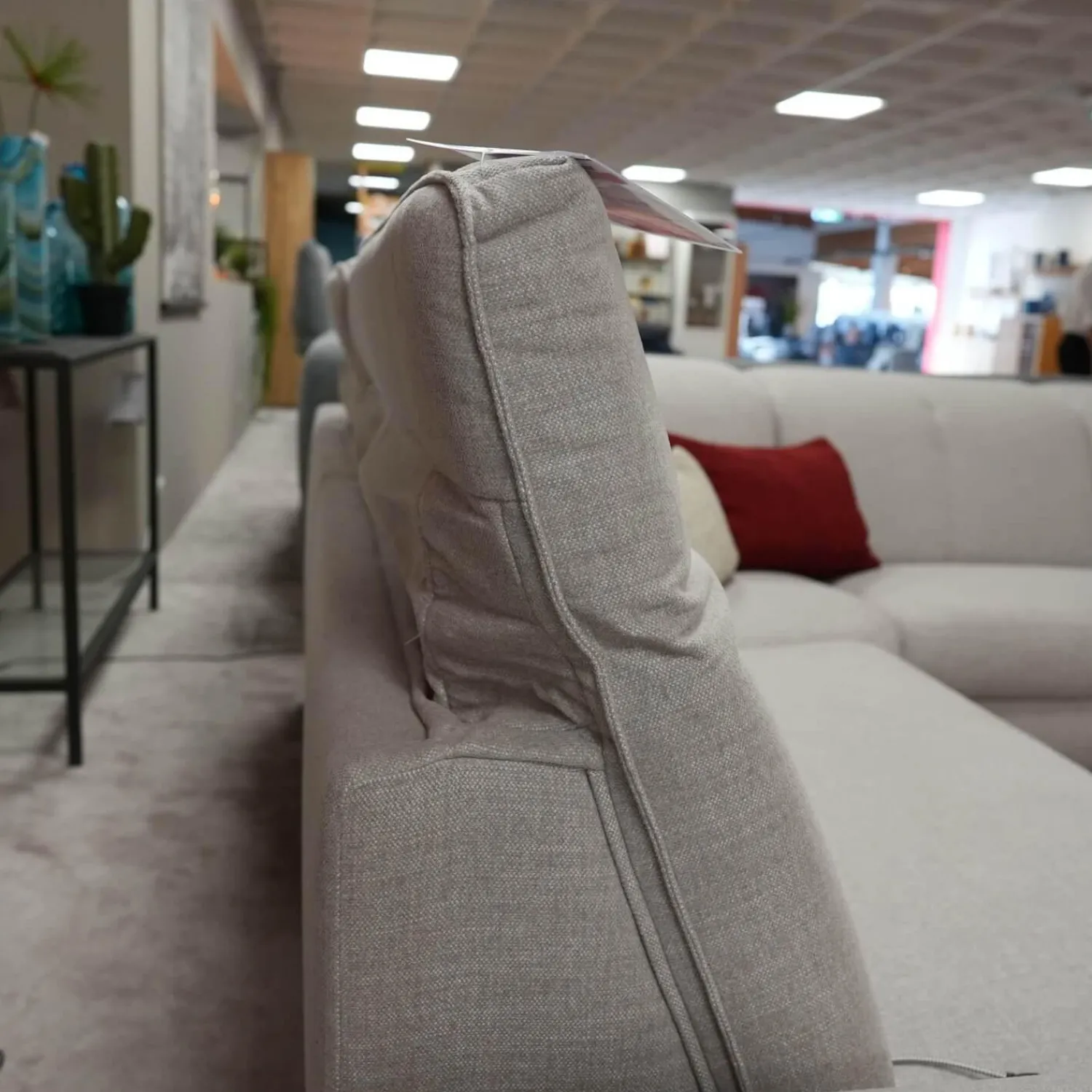 Rom Polstergruppen|Garnitur Sofa Regina mit Sessel Vinson Stoff Escana Naturel