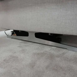 Rom Polstergruppen|Garnitur Sofa Regina mit Sessel Vinson Stoff Escana Naturel