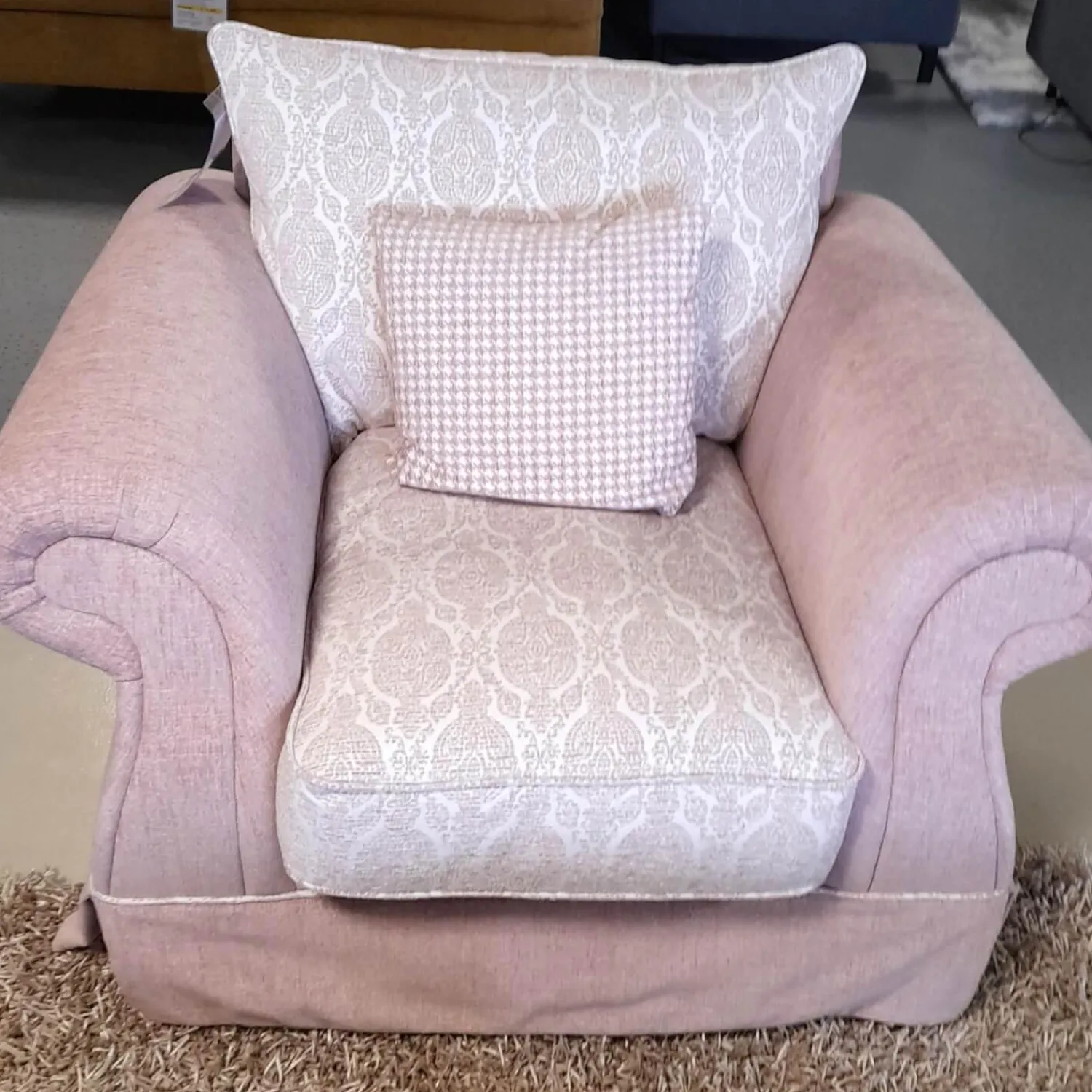 Max Winzer Polstergruppen|Garnitur Summerville Stoff 240020 / 06 Rose 2 Sofas 1 Sessel