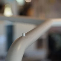 Schönbuch Garderoben|Geradobenständer Selma Pulverbeschichtet Rosenholz Rose-Weiß