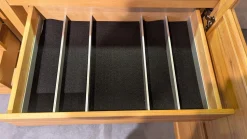 Venjakob Vitrinen & Highboards|Highboard Caletta Kernbuche Teilmassiv Geölt mit Beleuchtung