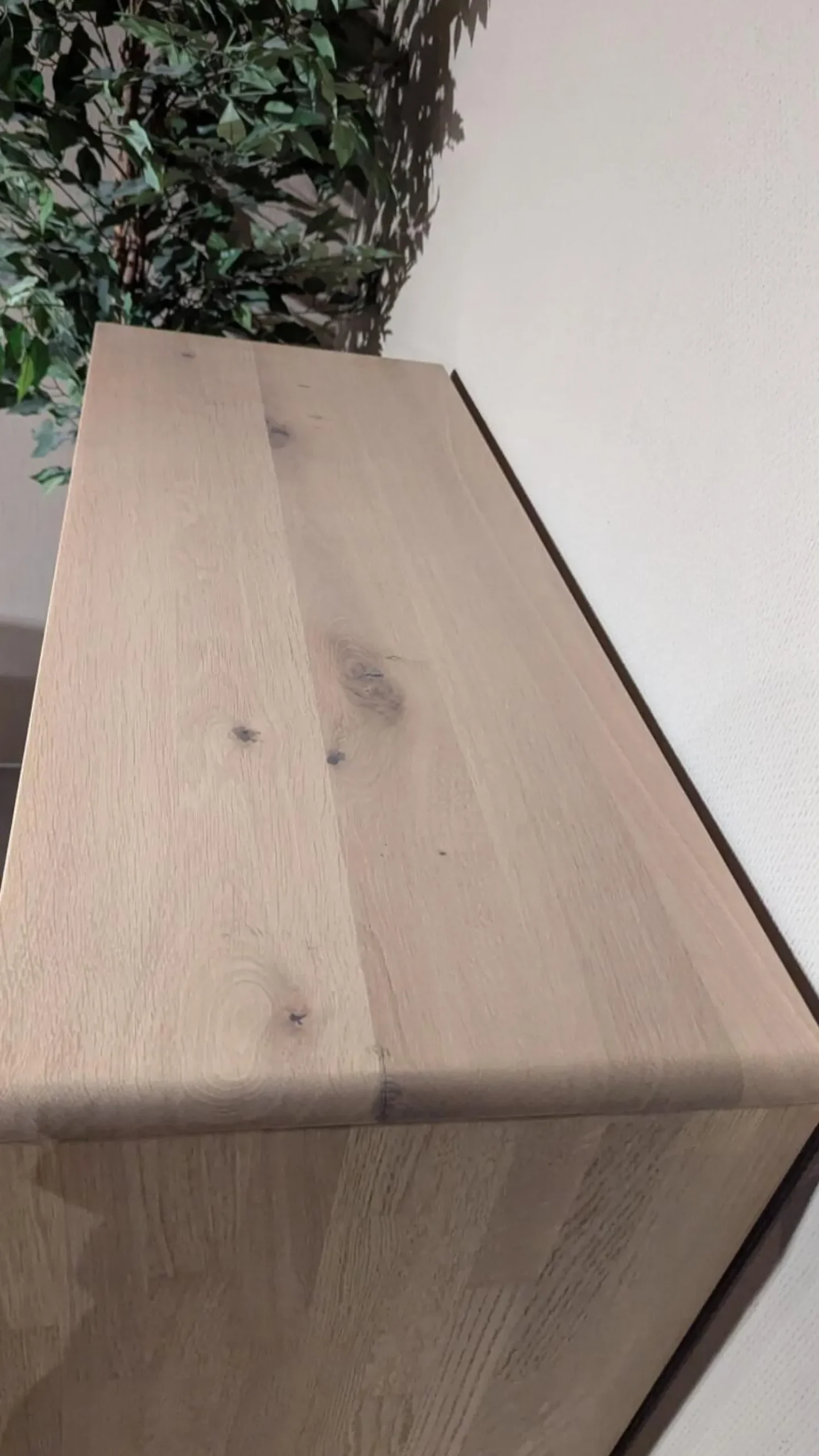 Thielemeyer Vitrinen & Highboards|Highboard Cortona Eiche Massiv Mit Beleuchtung