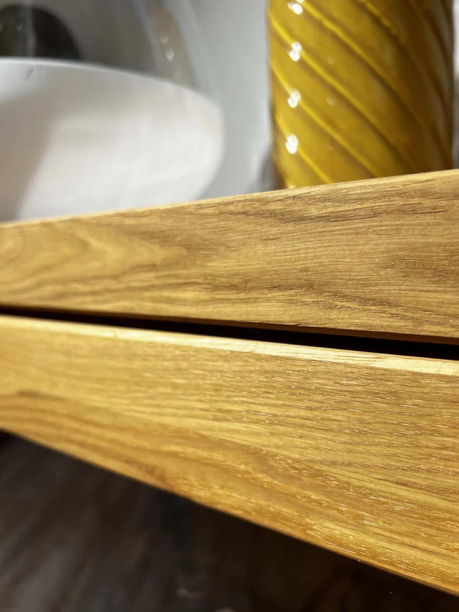 Natura Vitrinen & Highboards|Highboard Hartford Eiche Natur Geölt Rückwand Massiv Sandgestrahlt Inklusive Beleuchtung