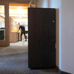 Anrei Vitrinen & Highboards|Highboard Puro 432 M Bergfichte Gebürstet Schiefer Lackiert