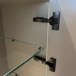 Kettnaker Vitrinen & Highboards|Highboard Soma Lack Steingrau Abdeckplatte Beton Grau Mit Beleuchtung