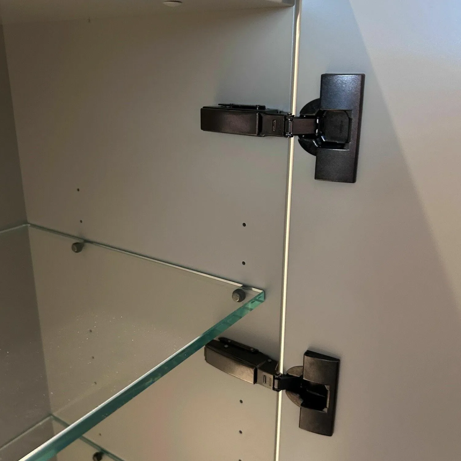 Kettnaker Vitrinen & Highboards|Highboard Soma Lack Steingrau Abdeckplatte Beton Grau Mit Beleuchtung