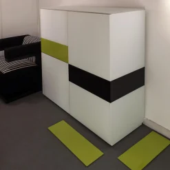 Kettnaker Vitrinen & Highboards|Highboard Soma Lack Weiß Mit Wechselbaren Seitenblenden