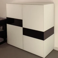Kettnaker Vitrinen & Highboards|Highboard Soma Lack Weiß Mit Wechselbaren Seitenblenden