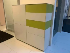 Kettnaker Vitrinen & Highboards|Highboard Soma Weiß Kernnussbaum Lemon