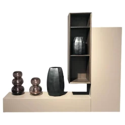 Kettnaker Wohnwände & Tv-Lowboards|Hängeelement Alea Lack Taupe Beige Regalelement Raucheiche Ohne Dekoration