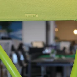 Fermob Gartenliegen|Hängematte Grün Bezug Outdoor Batyline Farbe Eisenkraut Rundgestell Stahl Lackiert