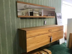 InCasa Kommoden & Sideboards|Hängesideboard Casa Vita Kernbuche Massiv Geölt ohne Spiegel