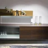 Interlübke Kommoden & Sideboards|Hänge-Sideboard Just Cube Light Eukalyptus Pommele Geräuchert