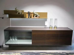 Interlübke Kommoden & Sideboards|Hänge-Sideboard Just Cube Light Eukalyptus Pommele Geräuchert