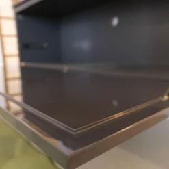 Molteni & C Kommoden & Sideboards|Hängesideboard Pass Korpus Lack Matt Blei Front Und Top Lack Hochglanz Blei