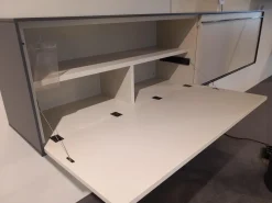 Molteni & C Kommoden & Sideboards|Hängesideboard Pass Word Kieselgrau ANR1148 Matt Lackiert