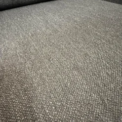 Christine Kröncke Relaxsessel|Hochlehnsessel Lilou Stoff Rye Schwarzgrau Fuß Schwarz mit Hocker Derby