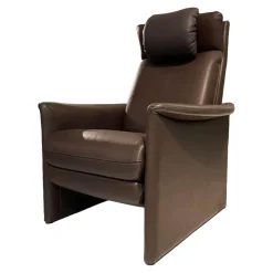 COR Relaxsessel|Hochlehnsessel Zento Bezug Leder 843 Dunkelbraun Elektrisch Verstellbar