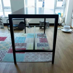 Horgenglarus Esstische|Hochtisch Buche Gebeizt Wenge HG 110 Seidenmatt