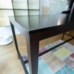 Horgenglarus Esstische|Hochtisch Buche Gebeizt Wenge HG 110 Seidenmatt