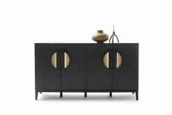 Raum.Freunde Kommoden & Sideboards|Hochzeitsschrank Sideboard 800300-21 Jyn Lack Schiefer Schwarz