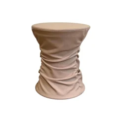 Walter Knoll Hocker & Sitzsäcke|Hocker Bellows 222 H1 Leder Cashmere Wild Rose Rosa Gestell Holzkonstruktion Mit Gasfeder