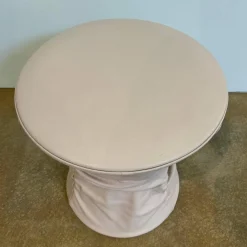 Walter Knoll Hocker & Sitzsäcke|Hocker Bellows 222 H1 Leder Cashmere Wild Rose Rosa Gestell Holzkonstruktion Mit Gasfeder