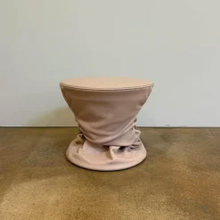 Walter Knoll Hocker & Sitzsäcke|Hocker Bellows 222 H1 Leder Cashmere Wild Rose Rosa Gestell Holzkonstruktion Mit Gasfeder