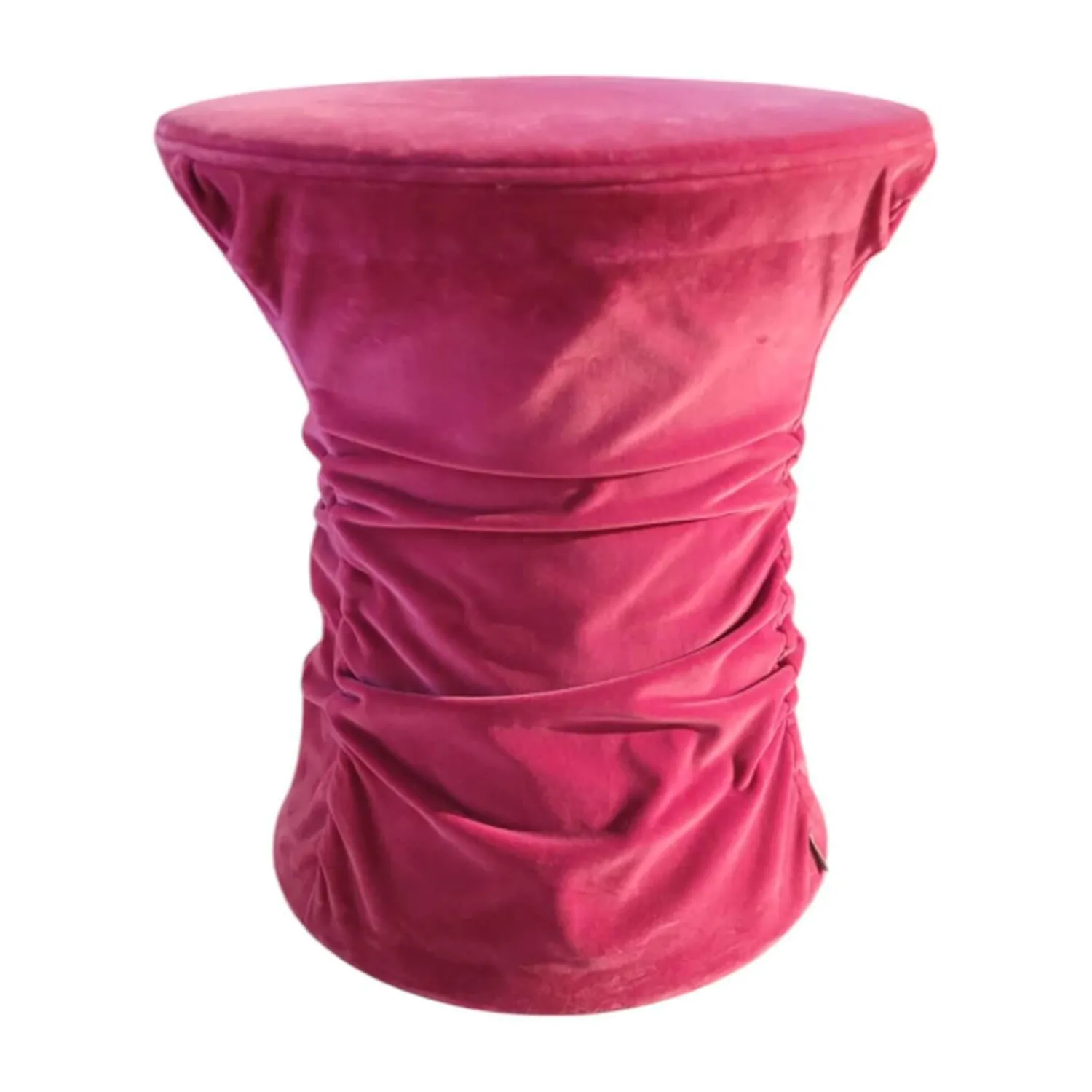 Walter Knoll Hocker & Sitzsäcke|Hocker Bellows Velourstoff Harald 2 612 Rose Rosa