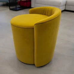 Signet Hocker & Sitzsäcke|Hocker Cruise Stoff Barcelona Gelb