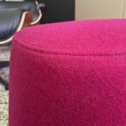 B&B Italia Hocker & Sitzsäcke|Hocker Frank Oval Stoff Ego Farbe Bordeaux