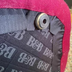 B&B Italia Hocker & Sitzsäcke|Hocker Frank Oval Stoff Ego Farbe Bordeaux