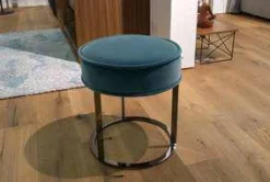 Maxalto Hocker & Sitzsäcke|Hocker Lithos Stoff Türkis mit Keder