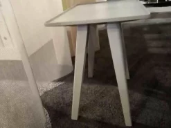 Schönbuch Hocker & Sitzsäcke|Hocker Nini Massivholz PG1 Lack Zement