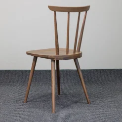 Wagner Living Einzelstühle|Holzstuhl W 1960 Nussbaum