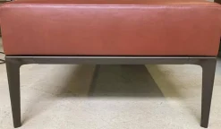 Walter Knoll Bänke|Jaan Bench 786-20 H1 Leder Elen Marron Unterplan 786 U1 Aluminium Matt Pulverbeschichtet Bronze