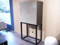 Lambert Vitrinen & Highboards|Kabinettschrank Mingkasa Front Eggshell Lack Grau Grün Eiche Massiv Schwarz Gebeizt Und Lackiert