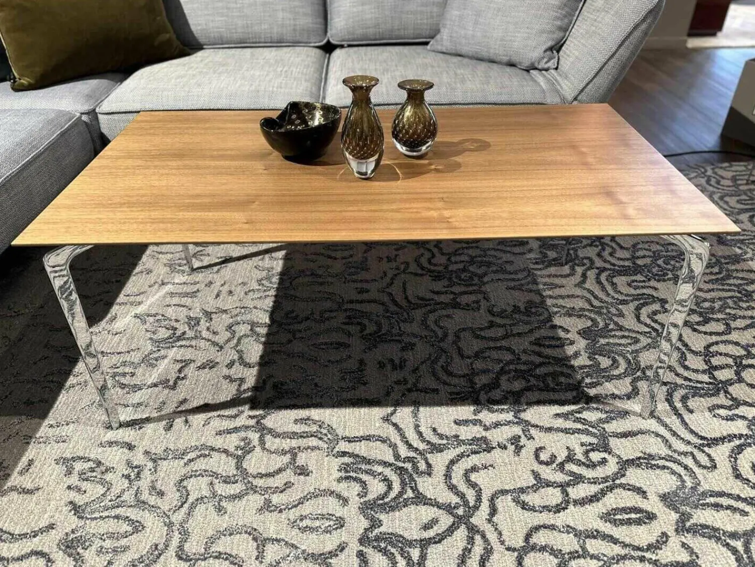 Kettnaker Couchtische|Couchtisch Solo T2 Nussbaum Matt