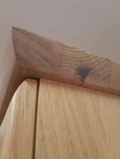 Rietberger Möbelwerke Kleiderschränke|Kleiderschrank Lando Eiche Sand Türen Massiv Korpus Furniert